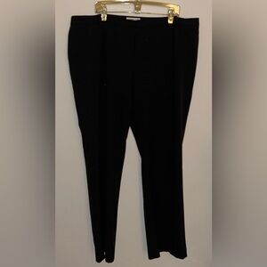 Coldwater Creek Classic Black Straight Leg Pants